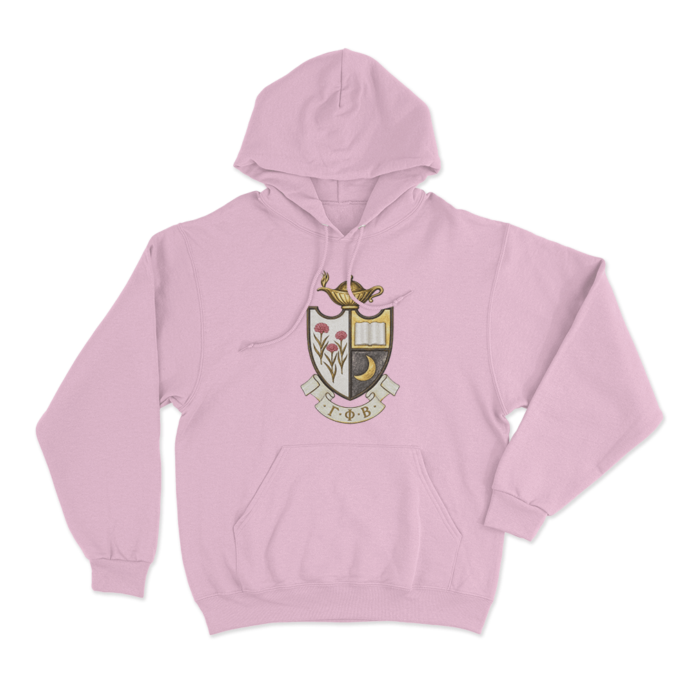 Gamma Phi Beta Crest Unisex Hoodie Pink Gamma Phi Beta Crest Unisex Hoodie Pink