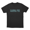 Gamma Phi Collegiate Wordmark Unisex T Shirt Black